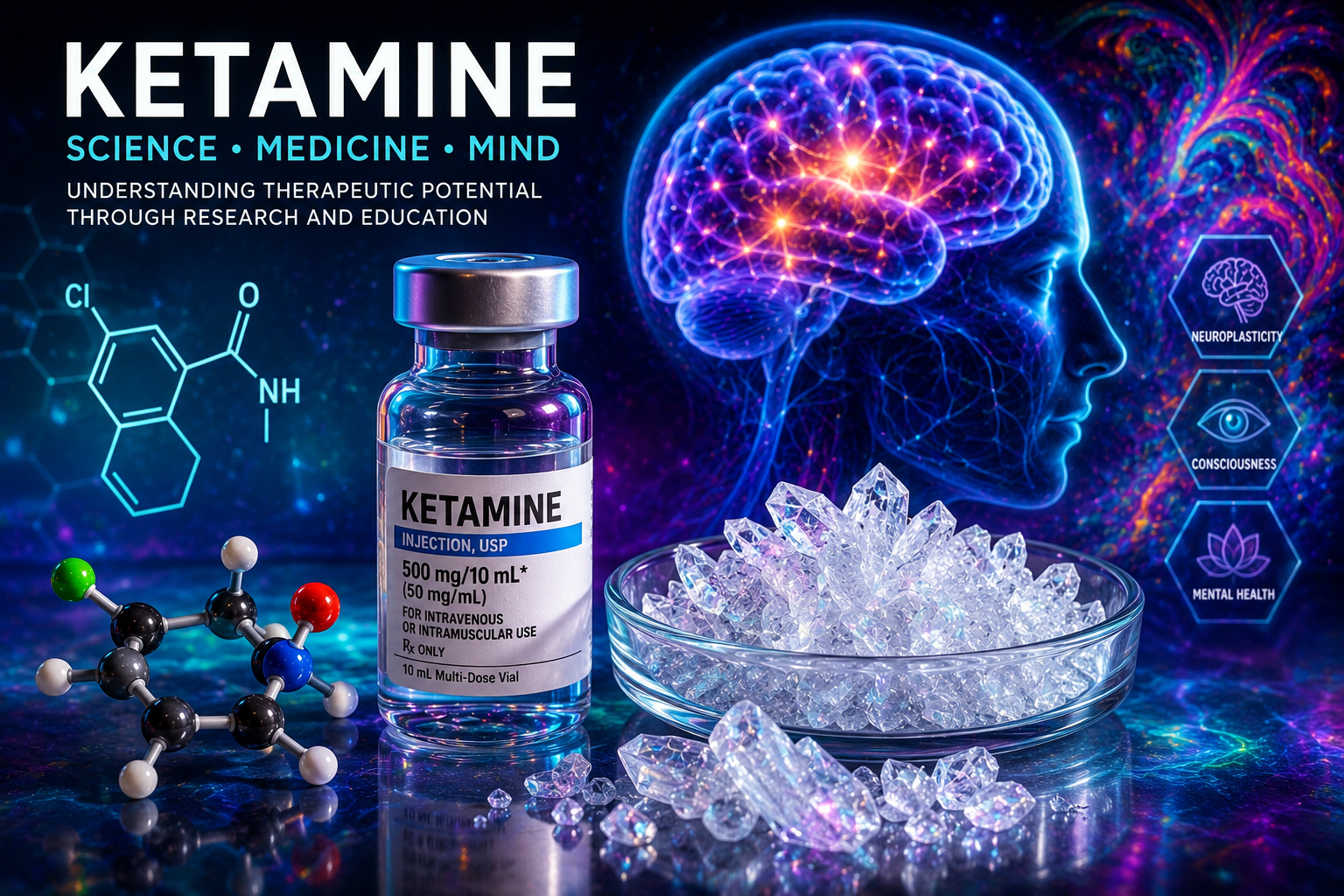 best way of turning liquid ketamine into crystal